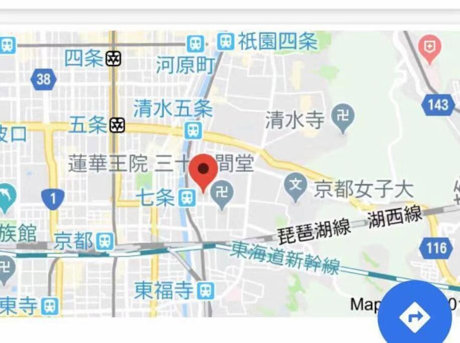 京町家香染 京都駅徒歩15分 バス停1分 地下鉄3分 鴨川3分 京都国立博物館三十三間堂すぐ المظهر الخارجي الصورة